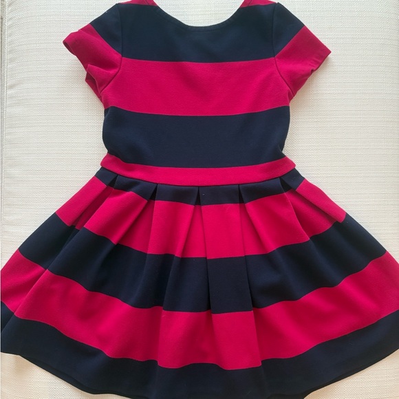 Polo by Ralph Lauren Kids Dress in Pink and Navy - Picture 2 of 2